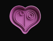 Emblema del Amor Cortador de Galletas
