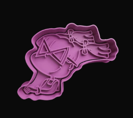 Angelica Pickles Cortador de Galletas