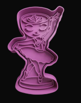 Ballerina Capuchina Cortador de Galletas