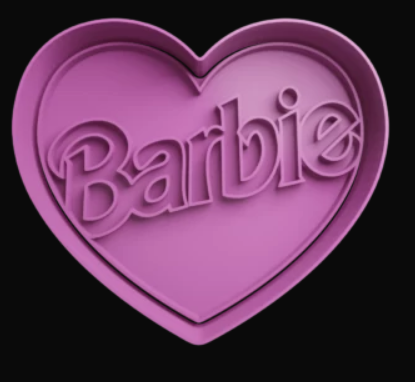 Barbie Corazón Cortador de Galletas