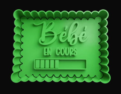 Bebe en Cours Cortador de Galletas