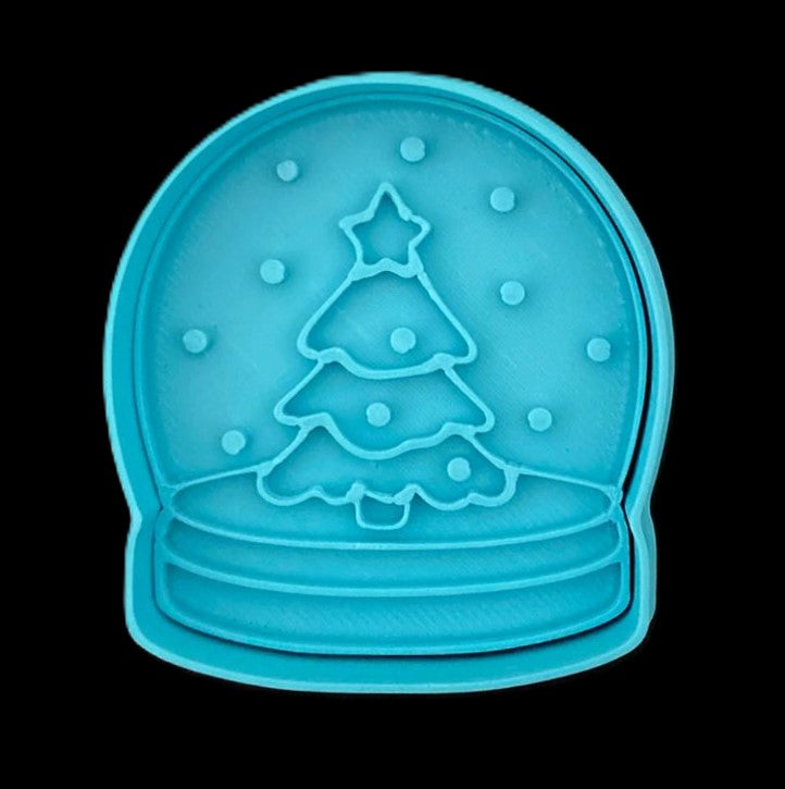 Bola de Cristal con árbol Cortador de Galletas