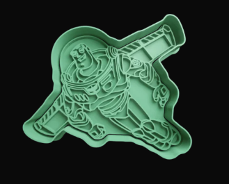 Buzz Lightyear Cortador de Galletas