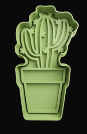 Cáctus maceta Cortador de Galletas