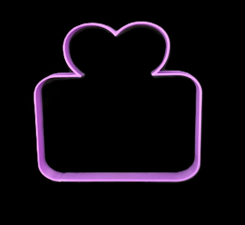 Caja con corazón Cortador de Galletas