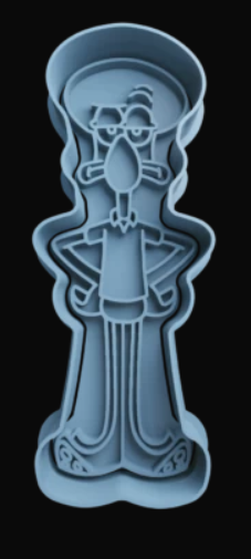 Calamardo Cortador de Galletas