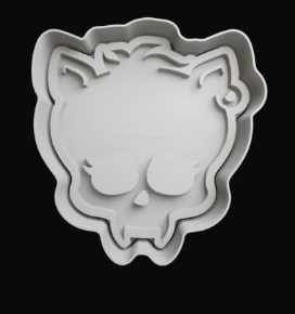 Calavera Monster High Cortador de Galletas