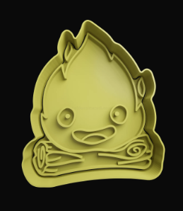 Calcifer Cortador de Galletas