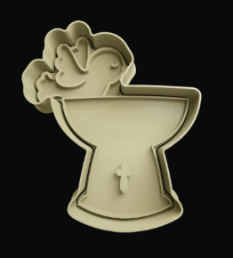 Cáliz con Paloma Cortador de Galletas