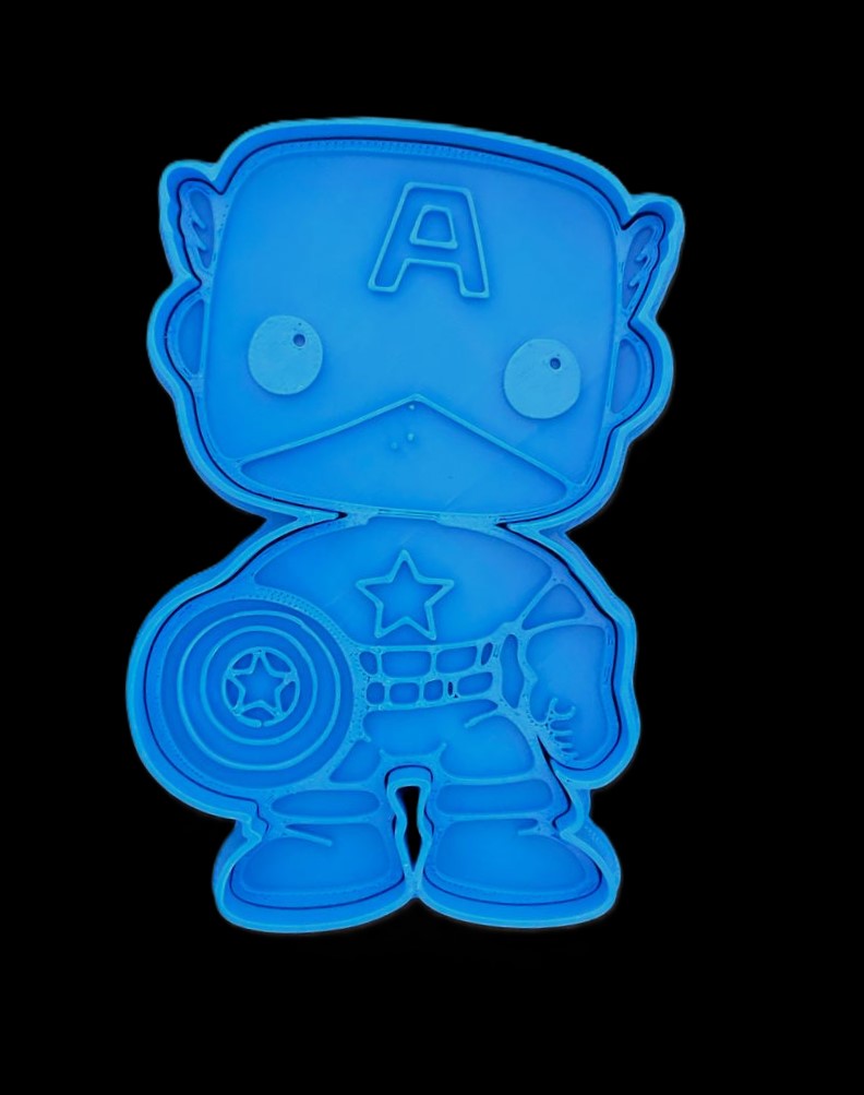 Capitan America Cortador de Galletas