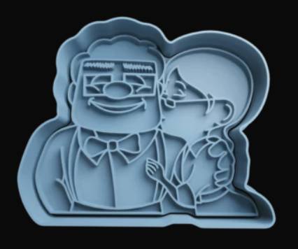 Carl y Ellie Cortador de Galletas