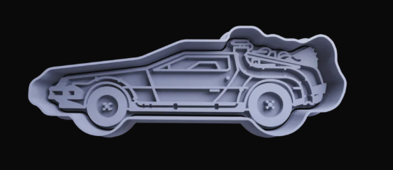 Delorean Cortador de Galletas