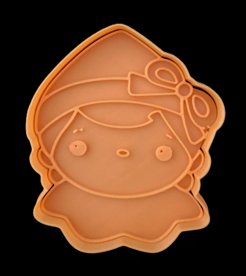 Duende Navideño niña Cortador de Galletas