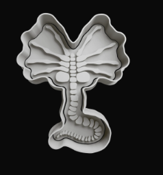 Facehugger Cortador de Galletas