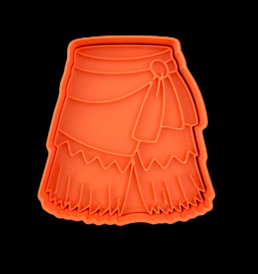 Falda Hawaiana Cortador de Galletas