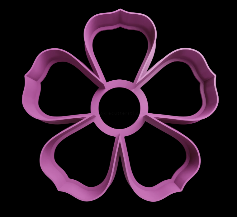 Flor de 5 Pétalos Cortador de Galletas