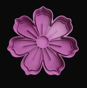 Flor de 7 Pétalos Cortador de Galletas