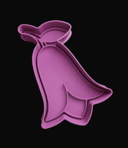 Flor Campana Cortador de Galletas