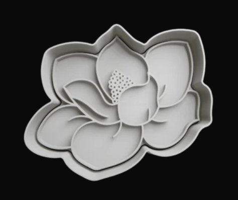 Flor de Peonía Cortador de Galletas