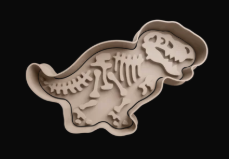 Fósil Dinosaurio Cortador de Galletas
