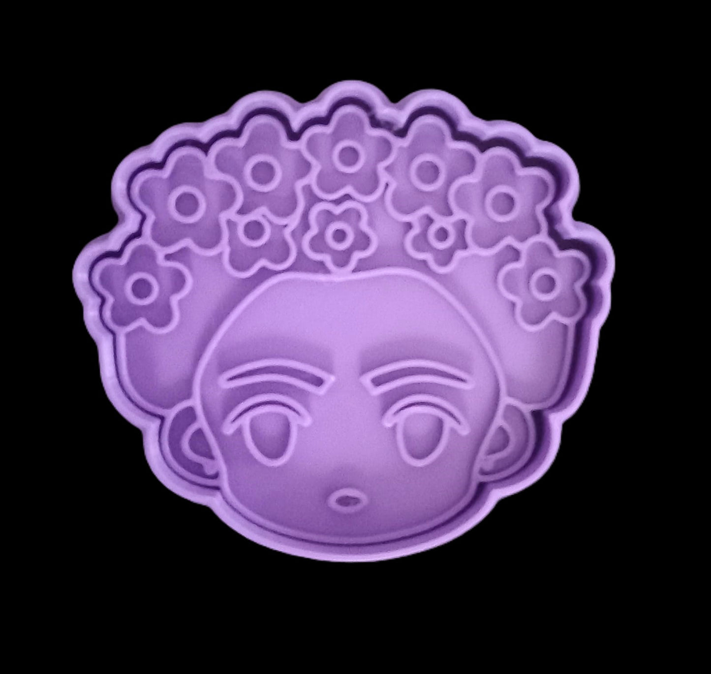 Frida Kahlo cabeza Cortador de Galletas