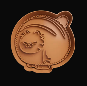 Garfield Esponjoso Cortador de Galletas