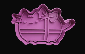 Gato Pusheen Regalo Cortador de Galletas