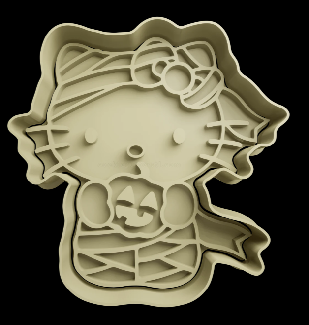 Hello Kitty Momia Cortador de Galletas