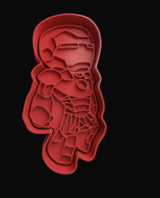 Iron Man Cortador de Galletas