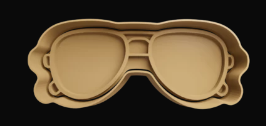 Lentes Aviador Cortador de Galletas