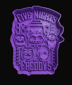 Five Nights at Freddy´s Logo Cortador de Galletas