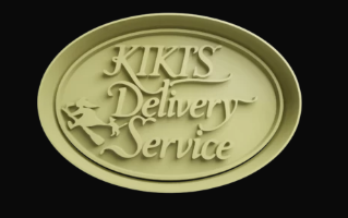Kiki´s Delivery Service Logo Cortador de Galletas