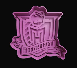 Monster High Logo Cortador de Galletas