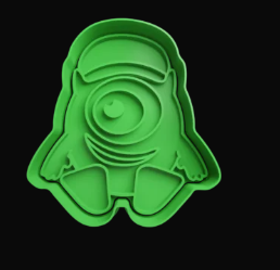 Mike Wazowski Cortador de Galletas