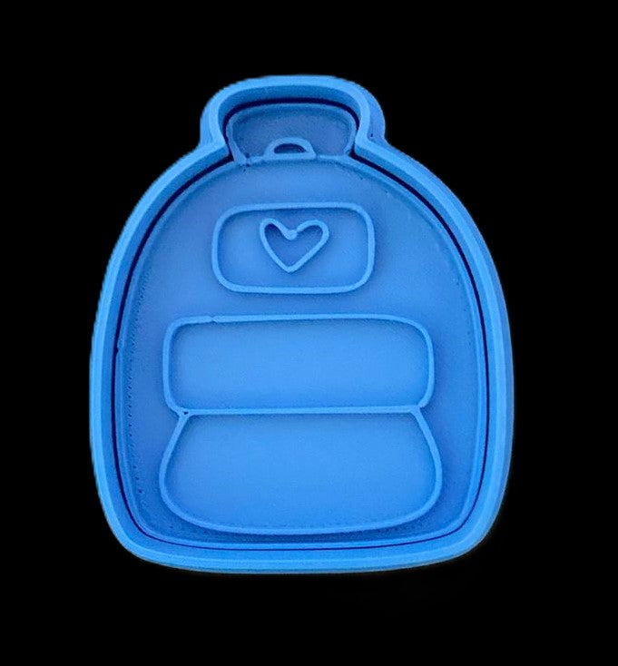 Mochila con Corazón Cortador de Galletas
