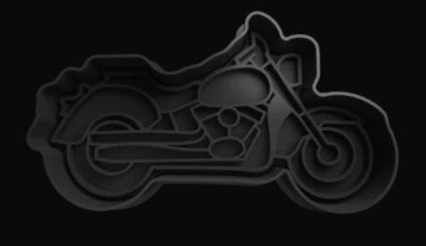 Moto Chopper Cortador de Galletas