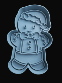 Muñeco de Jengibre Cortador de Galletas