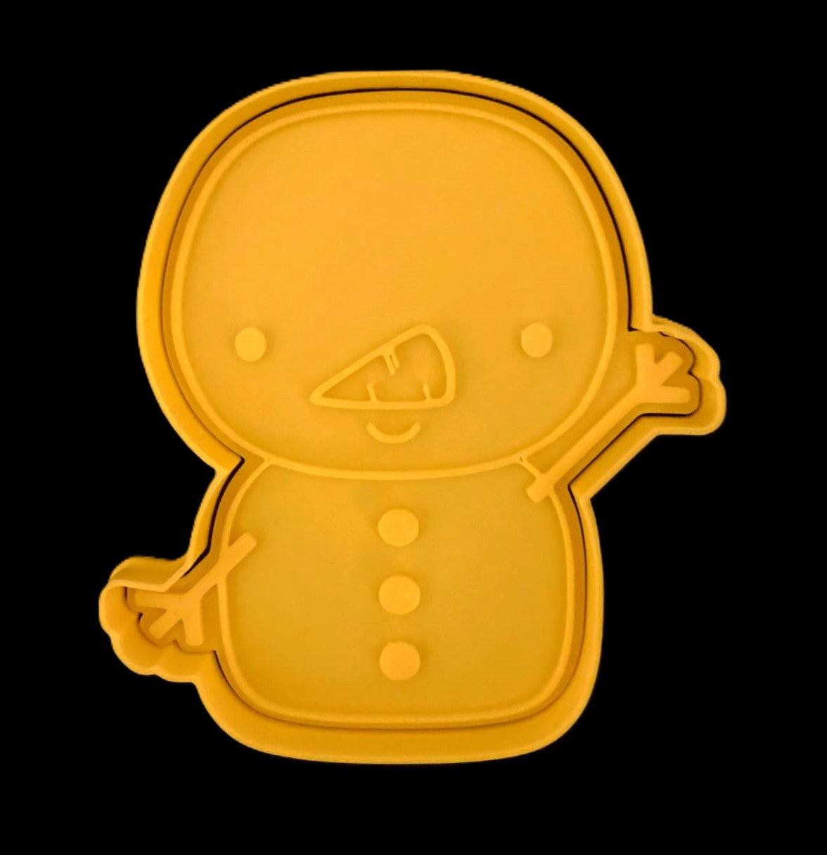 Muñeco de Nieve Cortador de Galletas