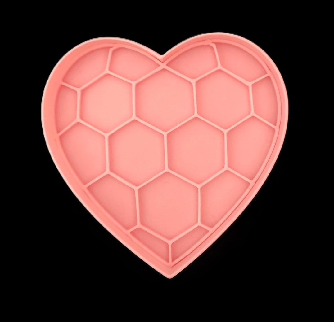 Pelota en forma de corazón Cortador de Galletas