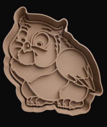 Señor Buho Bambi Cortador de Galletas