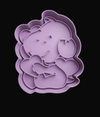 Snoopy Bebe Cortador de Galletas