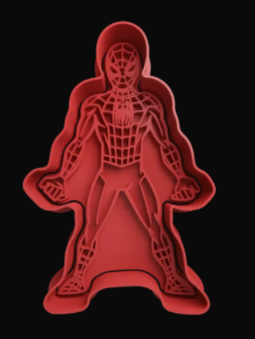 Spiderman Cortador de Galletas