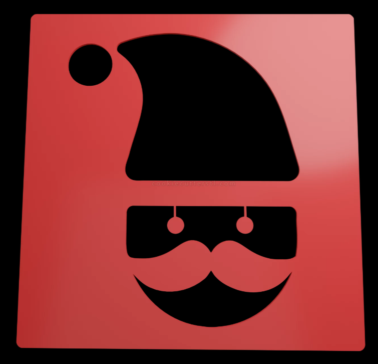 Stencil Santa