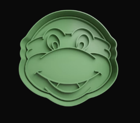 Tortuga Ninja cabeza Cortator de Galletas
