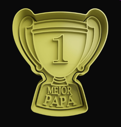 Trofeo Mejor Papá Cortador de Galletas