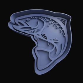 Trucha Cortador de Galletas