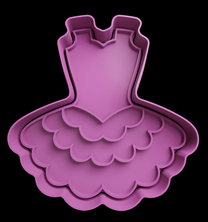Tutú Vestido Ballet Cortador de Galletas