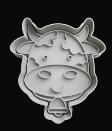 Vaca cabeza Cortador de Galletas