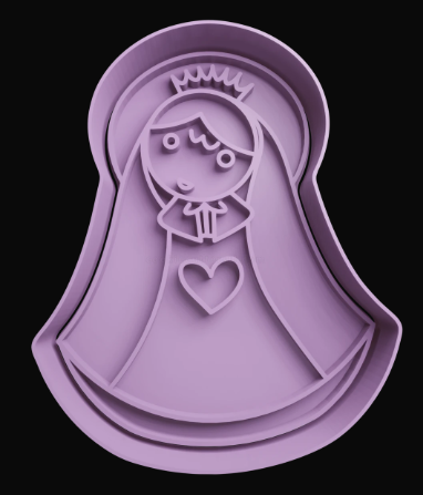 Virgen de Guadalupe Cortador de Galletas