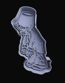 Zombie Caracubo Cortador de Galletas